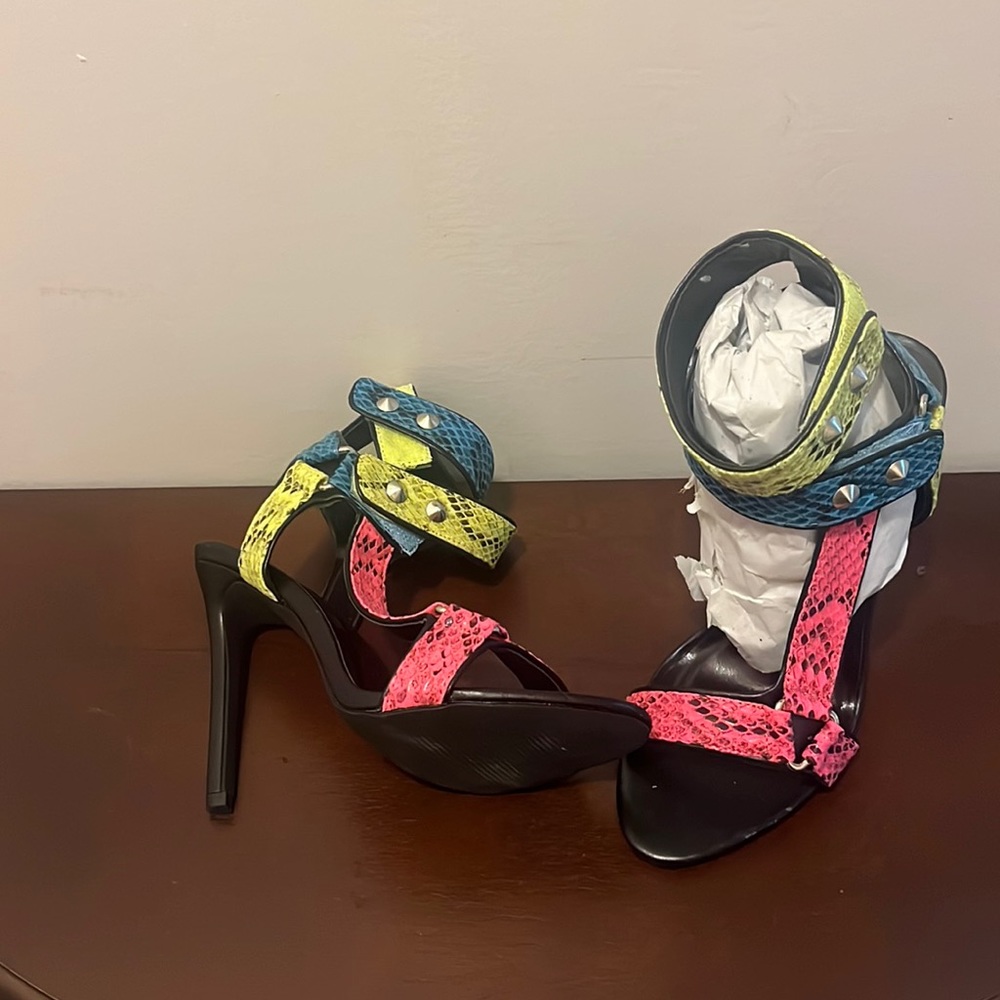 Multi color sandals